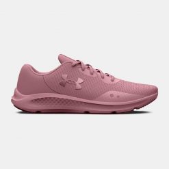 Buty do biegania damskie Under Armour Charged W Pursuit 3. Czerwone buty do biegania Under Armour, bez wzorów, bez zapięcia, do biegania. Za 260.00 zł.