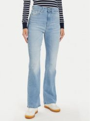 Tommy Jeans Jeansy Sylvia DW0DW19598 Niebieski Flare Fit. Niebieskie jeansy Tommy Jeans, bez wzorów, z bawełny. Za 299.99 zł.
