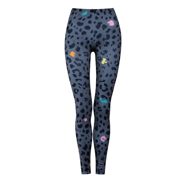 Legginsy sportowe damskie DEEP TRIP Leo. Szare legginsy DEEP TRIP, m, bez wzorów, na jogę i pilates. Za 179.00 zł.