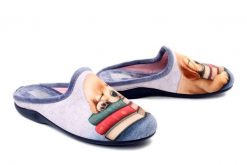 Sanital Flex Z33594X azafata, klapki damskie. Brązowe klapki Sanital-Flex, bez wzorów, bez obcasa, bez zapięcia. Za 123.90 zł.