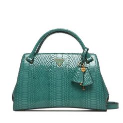 Torebka Guess. Niebieskie torebki klasyczne Guess, z aplikacjami, klasyczne, bez dodatków. Za 399.99 zł.