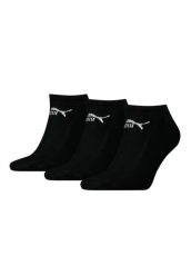 Skarpetki stopki dla dorosłych Puma sneaker. Czarne skarpetki Puma, bez wzorów, z bawełny. Za 37.99 zł.