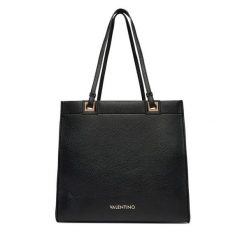 Torebka Valentino. Czarne torebki klasyczne Valentino, bez wzorów, klasyczne, bez dodatków. Za 399.99 zł.