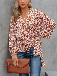 LA Angels Bluzka w kolorze biało-pomarańczowym rozmiar: XL. Białe bluzki LA Angels, xl, bez wzorów, bez kołnierzyka, bez ramiączek. Za 113.99 zł.