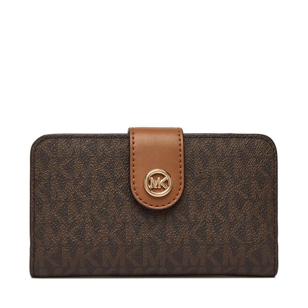 Portfel MICHAEL Michael Kors. Brązowe portfele MICHAEL Michael Kors, bez wzorów. Za 479.99 zł.