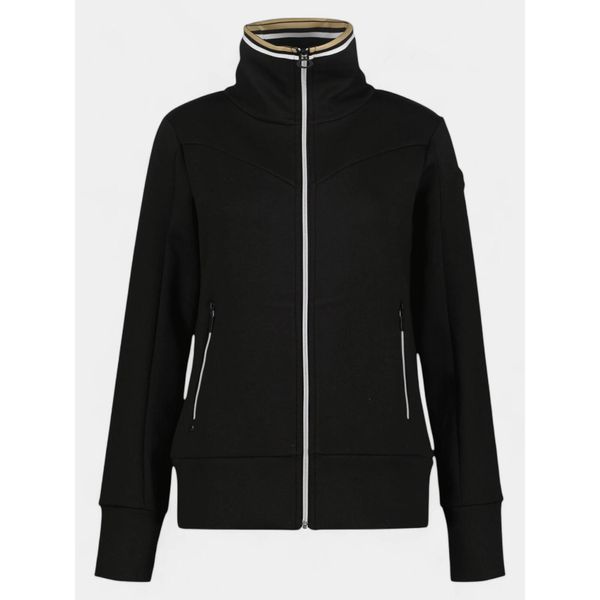 Sweter damski Luhta Ingby. Czarne swetry Luhta, s, bez wzorów, z materiału, sportowe, bez ramiączek. Za 399.00 zł.