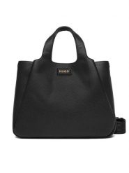 HUGO Torebka 50557864 Czarny. Czarne torebki klasyczne Hugo, bez wzorów, ze skóry, bez dodatków. Za 799.99 zł.