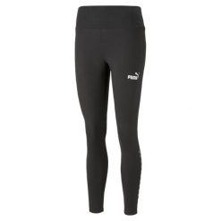 Legginsy damskie Puma POWER 7/8 TAPE. Czarne legginsy Puma, bez wzorów, sportowe. Za 103.99 zł.