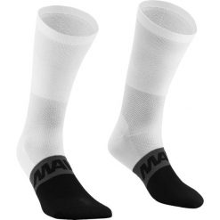 Wysokie skarpety Mavic Aksium. Białe skarpetki MAVIC, bez wzorów. Za 109.00 zł.