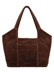 HIDE & STITCHES Skórzany shopper bag "Brazos" w kolorze brązowym - 47 x 27 x 15 cm rozmiar: onesize. Brązowe shopper bag HIDE & STITCHES, bez wzorów, z materiału, na ramię, bez dodatków. Za 217.99 zł.