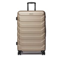 Walizka duża GINO ROSSI. Żółte walizki Gino Rossi, duże. Za 299.99 zł.