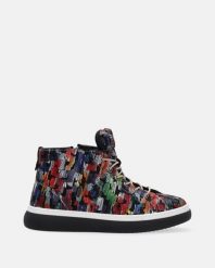 KOLOROWE BOTKI W SPORTOWYM STYLU 3011204 57 BL-MU. Botki Venezia, bez wzorów, z nubiku, sportowe, bez obcasa, bez zapięcia. Za 249.00 zł.