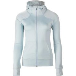 Damska bluza dresowa Gorilla Wear Vici. Niebieskie bluzy GORILLA WEAR, l, bez wzorów, z dresówki, bez ramiączek, bez kaptura. Za 285.85 zł.