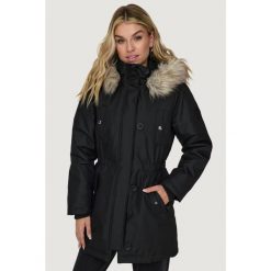 Parka Kobieta ONLY ONLIRIS FUR WINTER PARKA CC 2023 OTW. Czarne płaszcze ONLY, na zimę, bez wzorów, bez kaptura. Za 296.70 zł.
