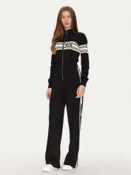 Elisabetta Franchi Kombinezon KT-54S-51E2 Czarny Regular Fit. Czarne sukienki Elisabetta Franchi, s, bez wzorów, z wiskozy, bez kołnierzyka, bez ramiączek. Za 2,539.00 zł.