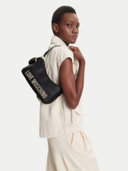 LOVE MOSCHINO Torebka JC4104PP1NLT1000 Czarny. Czarne torebki klasyczne Love Moschino, bez wzorów, ze skóry, bez dodatków. Za 479.99 zł.