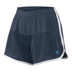 Wilson Spodenki Treningowe W Specialist Knit Short Mid Navy/White M. Białe szorty sportowe Wilson, ze skóry. W wyprzedaży za 74.00 zł.