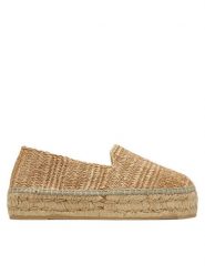 Manebi Espadryle H 1.5 D0 Beżowy. Brązowe espadryle Manebi, bez wzorów, z tworzywa sztucznego, bez obcasa. Za 579.99 zł.