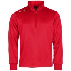 Bluza dresowa z pół zamkiem błyskawicznym Stanno Field. Czerwone bluzy bez kaptura STANNO, s, bez wzorów, z dresówki, bez kaptura. Za 167.50 zł.