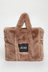 Torebka damska futerkowy shopper LIU JO. Shopper bag Liu Jo, bez wzorów, bez dodatków. Za 499.00 zł.