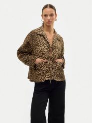 Vero Moda Kurtka koszulowa Kirby 10327896 Brązowy Regular Fit. Brązowe kurtki Vero Moda, m, bez wzorów, z bawełny, bez kaptura. Za 132.99 zł.