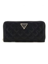 Guess Portfel w kolorze czarnym - 21 x 10 x 2 cm rozmiar: onesize. Czarne portfele Guess, z aplikacjami. Za 195.99 zł.