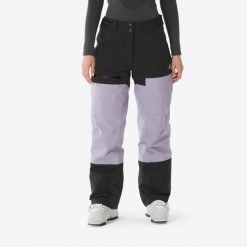 Second Life - Spodnie narciarskie i snowboardowe damskie... - Stan Doskonały. Czarne spodnie narciarskie WED'ZE, bez wzorów, z materiału, narciarskie. Za 179.00 zł.