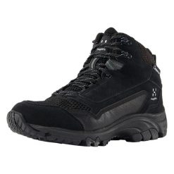 Damskie buty trekkingowe Haglöfs Skuta Proof Mid. Brązowe buty trekkingowe Haglöfs, z gumy, bez zapięcia. Za 644.30 zł.