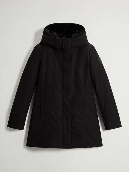 Woolrich Parka "Authentic 3in1" w kolorze czarnym rozmiar: S. Czarne płaszcze Woolrich, s, bez wzorów, bez kaptura. Za 1,599.58 zł.