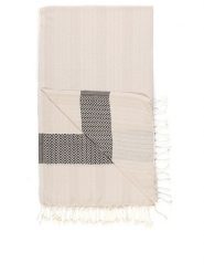 ILVY'S Chusta hammam w kolorze białym - 180 x 100 cm rozmiar: onesize. Brązowe chusty ILVY'S, bez wzorów, z bawełny. Za 60.99 zł.