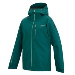 Kurtka turystyczna przeciwdeszczowa damska Birchdale wodoodporna. Niebieskie kurtki przeciwdeszczowe Regatta, m, bez wzorów, z materiału, z kapturem, trekkingowe. Za 209.99 zł.