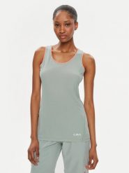 CMP Top 33N6196 Zielony Regular Fit. Zielone topy sportowe CMP, bez wzorów, z syntetyku, trekkingowe. Za 79.99 zł.