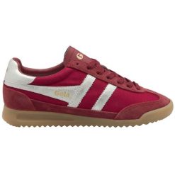 Sneakersy damscy Gola Tornado Trainer. Szare buty sportowe lifestyle Gola, bez wzorów, retro, bez zapięcia. Za 421.00 zł.