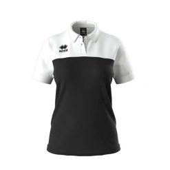 Damska koszulka polo Errea Bonnie. Czarne t-shirty sportowe ERREA, bez wzorów, z poliesteru, bez ramiączek. W wyprzedaży za 168.70 zł.