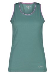 Cmp Top funkcyjny w kolorze zielonym rozmiar: 44. Zielone topy CMP, bez wzorów, z materiału, bez kołnierzyka, bez ramiączek. Za 70.90 zł.