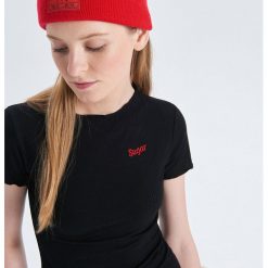 Bluzka z haftem - Czarny. Bluzki marki Cropp. Za 29.99 zł.