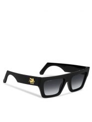 Etro Okulary przeciwsłoneczne 0049/G/S 207320 Czarny. Czarne okulary przeciwsłoneczne Etro, bez wzorów, z tworzywa sztucznego. Za 479.99 zł.
