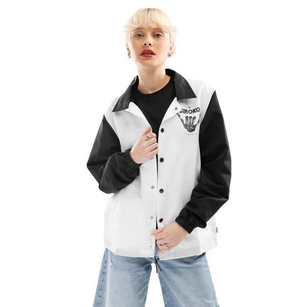 Kurtka coach Surf damska SIROKO Big Island-W. Białe kurtki SIROKO, l, bez wzorów, bez kaptura. W wyprzedaży za 169.00 zł.