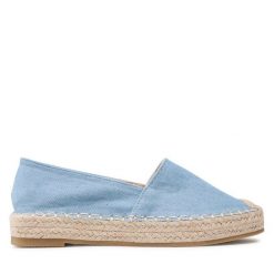 Espadryle Jenny Fairy. Niebieskie espadryle Jenny Fairy, bez wzorów, bez obcasa. Za 99.99 zł.