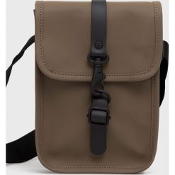 Rains saszetka 13090 Flight Bag kolor brązowy. Brązowe nerki i saszetki Rains, bez wzorów, bez dodatków. Za 259.99 zł.