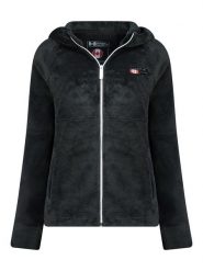 Canadian Peak Kurtka polarowa "Ulotteak" w kolorze czarnym rozmiar: XXL. Czarne kurtki Canadian Peak, xxl, bez wzorów, z materiału, bez kaptura. Za 122.09 zł.