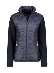 Canadian Peak Kurtka polarowa "Tahitieak" w kolorze granatowym rozmiar: S. Niebieskie kurtki Canadian Peak, s, z aplikacjami, z materiału, bez kaptura. Za 139.87 zł.