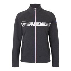 Damska bluza rozpinana Tecnifibre Knit Jacket. Szare bluzy TECNIFIBRE, bez wzorów, bez ramiączek, bez kaptura. Za 169.00 zł.