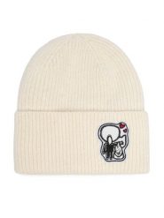 KARL LAGERFELD Czapka B4W33041 Kremowy. Białe czapki zimowe KARL LAGERFELD, bez wzorów, z poliesteru. Za 299.99 zł.