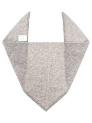 Zwillingsherz Kaszmirowa chusta trójkątna w kolorze szarym - 84 x 34 cm rozmiar: onesize. Szare chusty Zwillingsherz, bez wzorów, z kaszmiru. Za 134.95 zł.