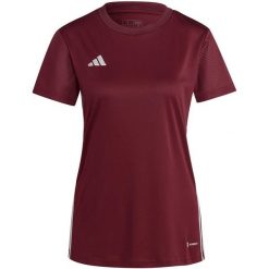 Koszulka damska adidas Tabela 23 Jersey. Białe bielizna termoaktywna damska Puma, bez wzorów, z jersey, bez ramiączek, do piłki nożnej. Za 65.00 zł.