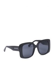 Nine West Okulary przeciwsłoneczne CEO-NW6627S Czarny. Czarne okulary przeciwsłoneczne Nine West, bez wzorów, plastikowe. Za 149.99 zł.
