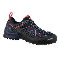 Buty trekkingowe damskie Salewa WS Wildfire Edge Gtx. Fioletowe buty trekkingowe Salewa, z gore-texu, bez zapięcia. Za 874.29 zł.
