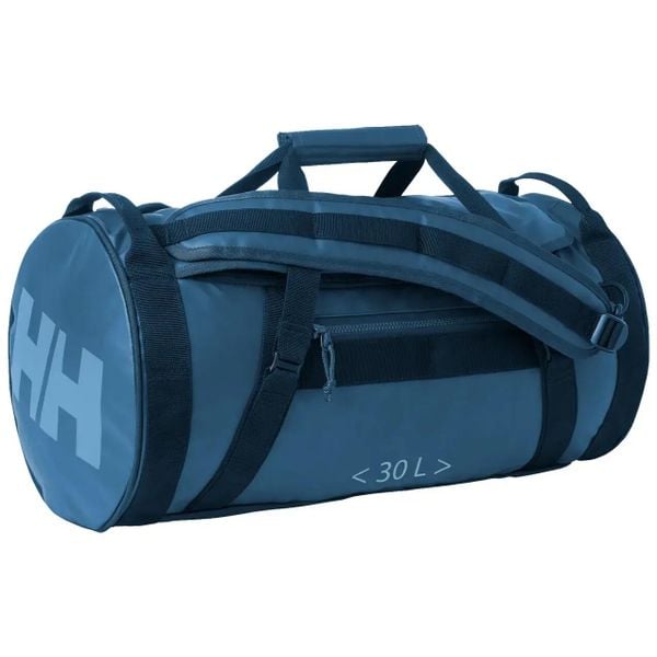 Torba Duffle Helly Hansen. Niebieskie torby sportowe Helly Hansen, bez wzorów, z materiału. Za 408.00 zł.