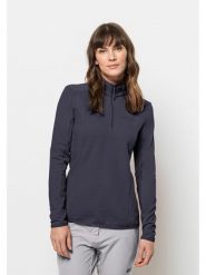 Jack Wolfskin Koszulka funkcyjna "Baiselberg" w kolorze granatowym rozmiar: XL. Niebieskie t-shirty sportowe Jack Wolfskin, xl, bez wzorów, bez ramiączek, outdoorowe. Za 140.86 zł.